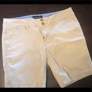 American Eagle Khaki Shorts